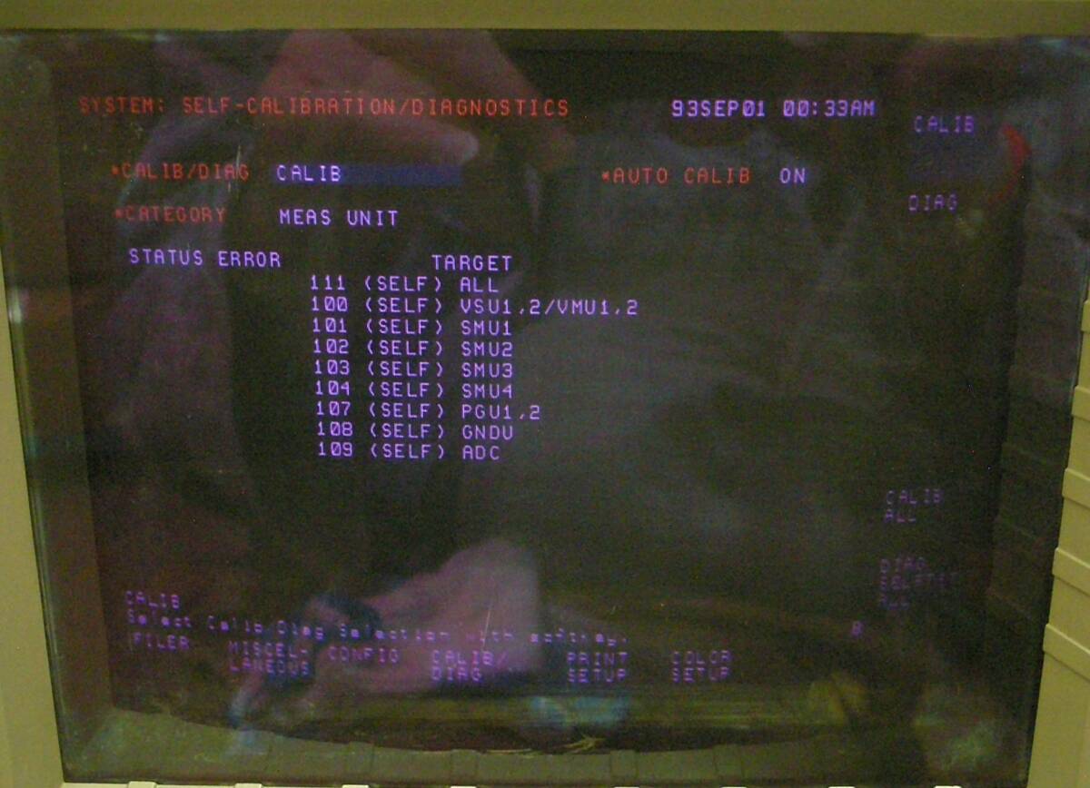HP 4155A with 41501A Semiconductor Parameter Analyzer (for parts or not working) [u1239874359]