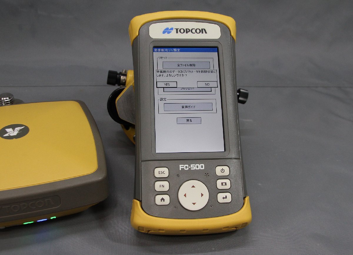 Topcon Hiper SR GGD GNSS Receiver with FC-500 Data Collector (as-is) [j1241326257]