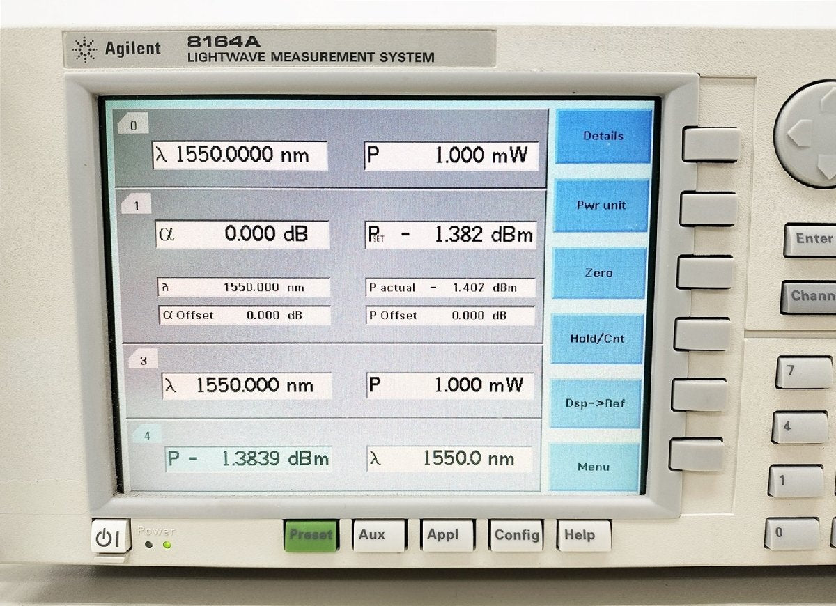 Agilent 81576A Optical Attenuator 1250-1650nm 0-60dB [q1131159415]