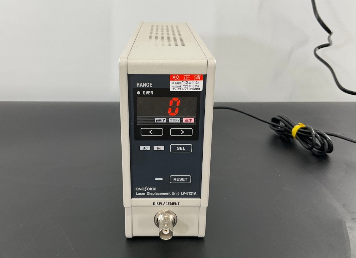 Ono Sokki LV-0121A Digital Displacement Meter Unit [f1207537959]