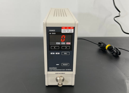 Ono Sokki LV-0121A Digital Displacement Meter Unit [f1207537959]