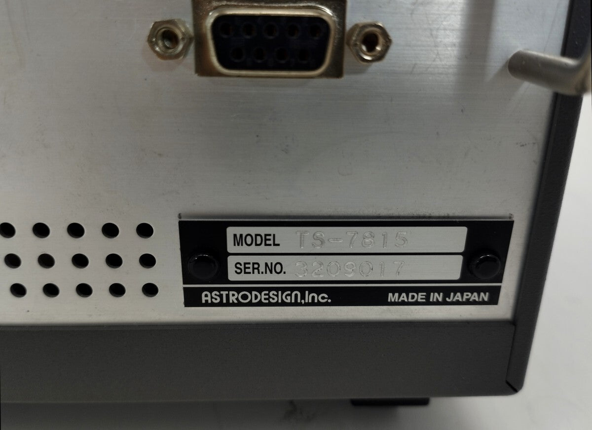 ASTRODESIGN TS-7815 MPEG2-TS Analysis Device [j1180128254]