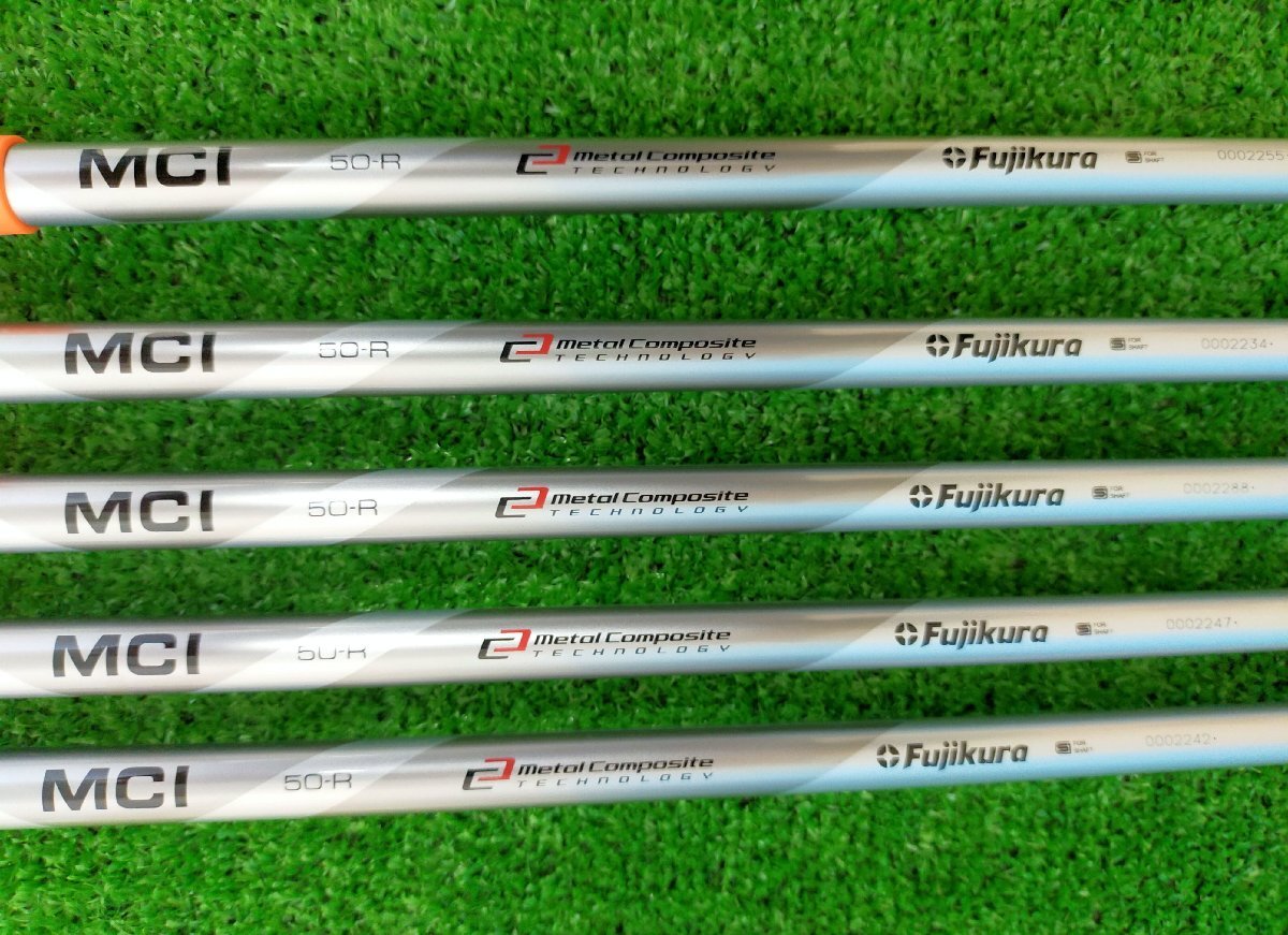 Fujikura AF707 Iron Set 6-Pieces MCI50R Rare Spec [x1213339734]