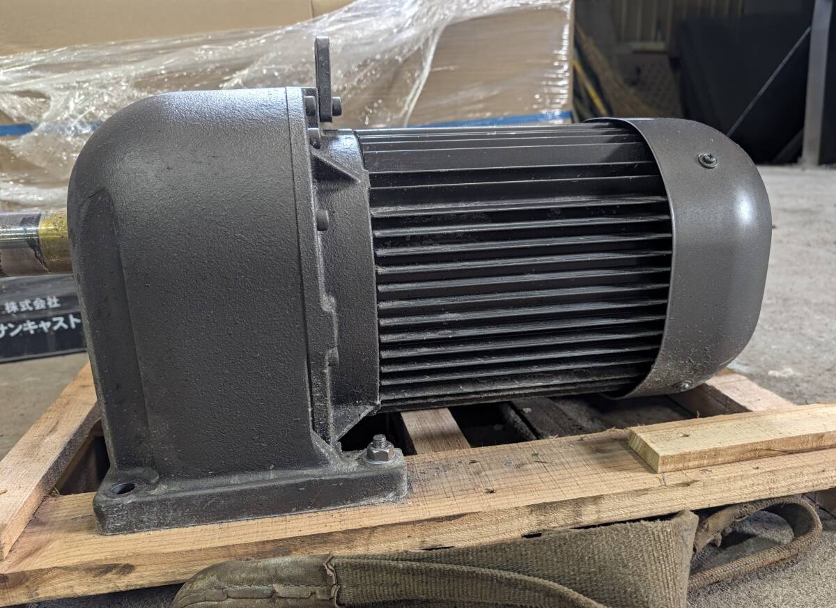 Mitsubishi Electric GM-DP Gear Motor 3.7kW 4P 200V 220V 1/30 [d1249046336]