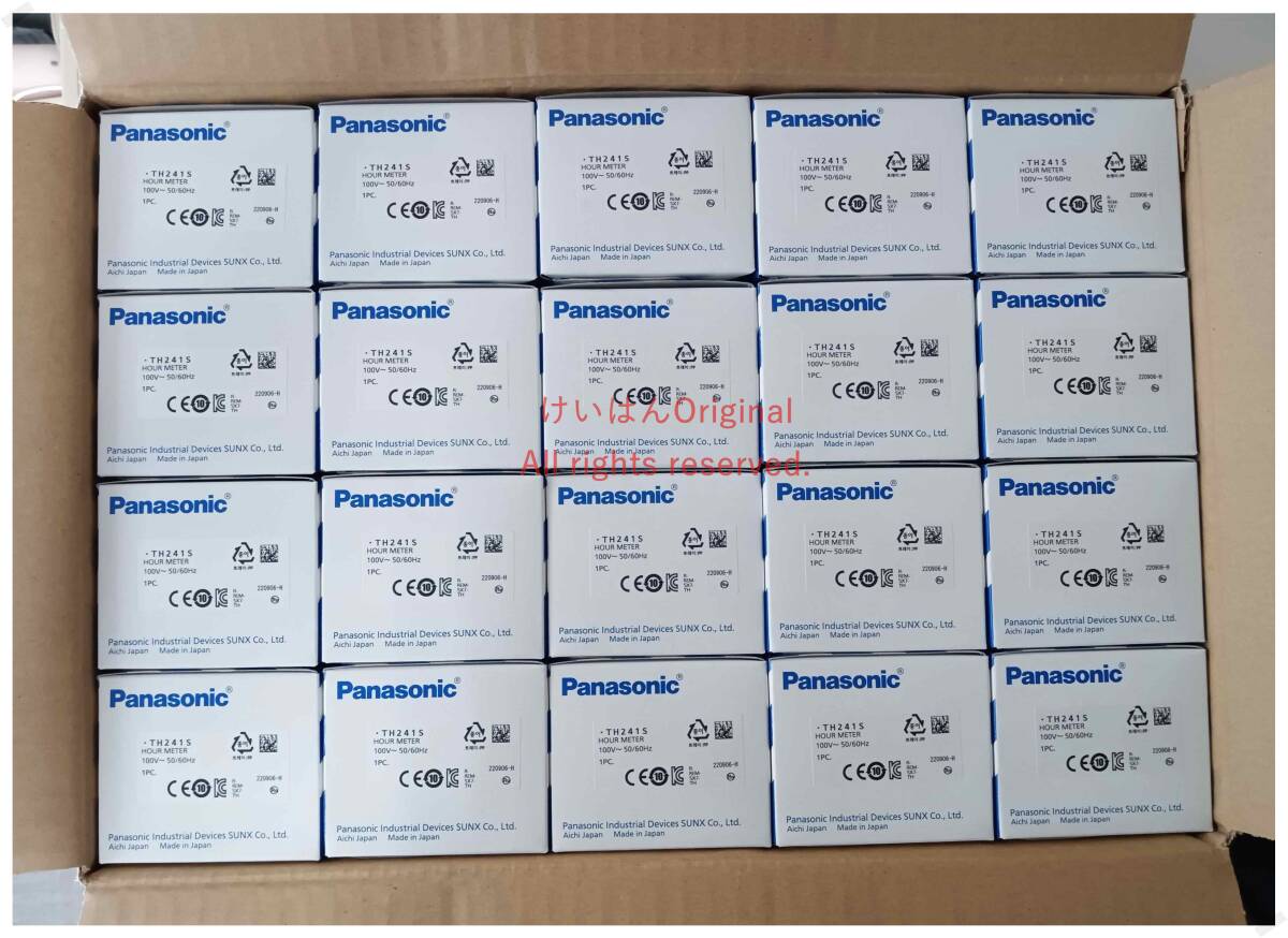 Panasonic TH241S Hour Meter Unused 20 Units [k1142974458]