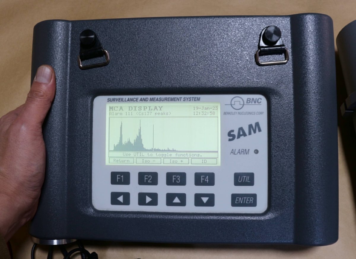 SAM-935 Multichannel Analyzer with 1.5in NaI(Tl) Detector [m1240156864]