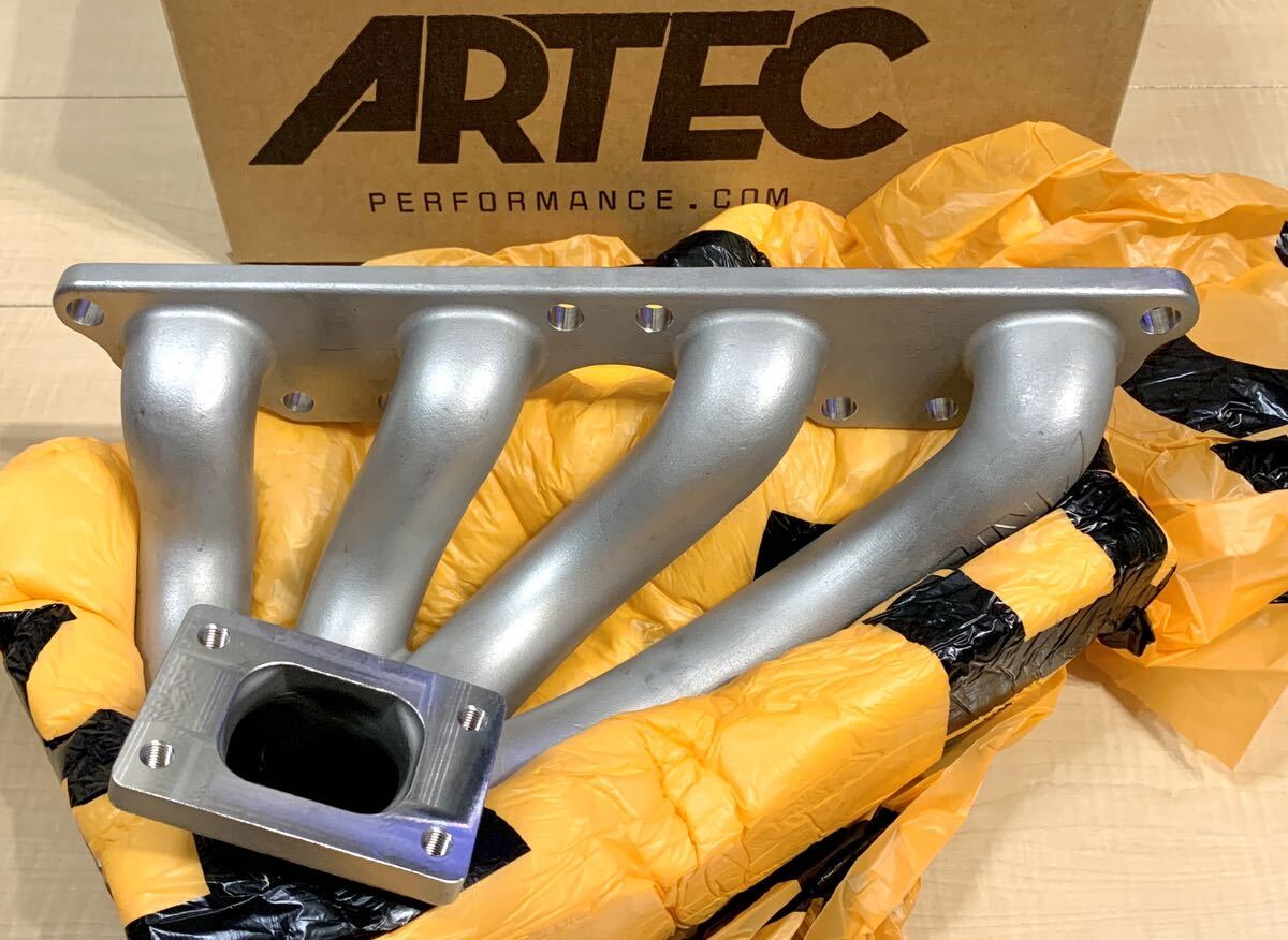 Artec SR20 Exhaust Manifold Stainless Steel 180SX Silvia S13 S14 S15 Low Mount T25 [v1142707248]