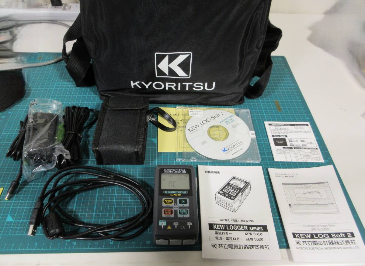 KYORITSU KEN5020 Current Voltage Logger KEN8146 KEN8147 KEN8148 Clamp Sensor KEN8122 KEN8123 [n1215230408]