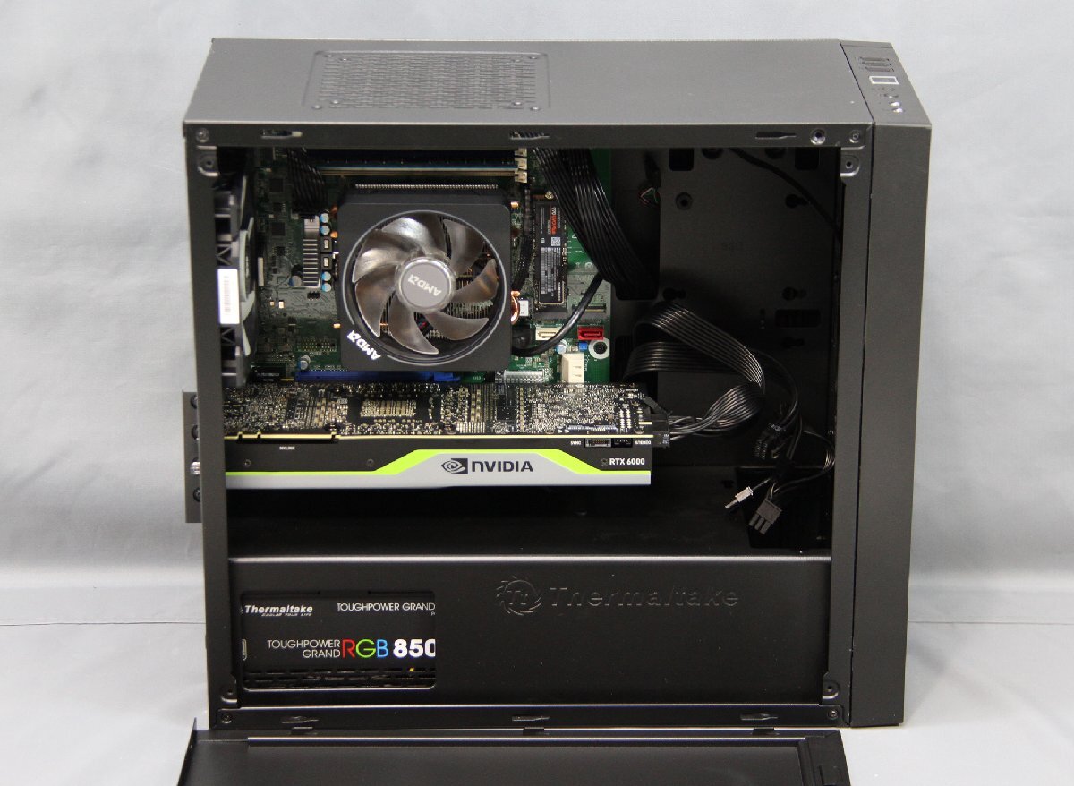 Custom Built PC NVIDIA Quadro RTX6000 Ryzen 7 3800X 32GB 1TB SSD (for parts or not working) [n1240404957]