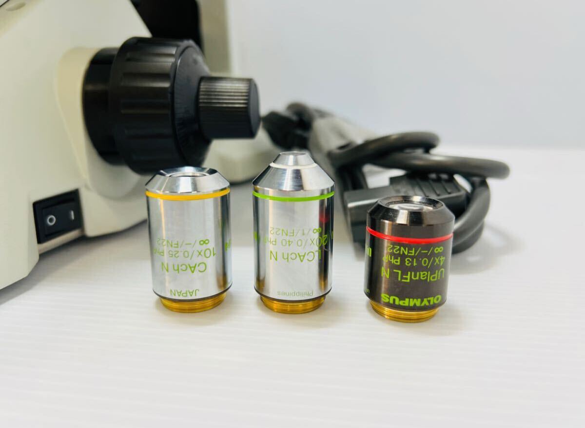 Olympus CKX31SF CKX31 Inverted Microscope with 3 Objective Lenses [f1179664800]