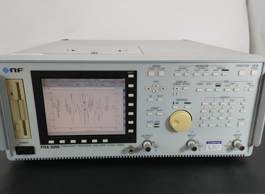 NF FRA5096 Frequency Characteristic Analyzer with Calibration Test Report [t1180112280]
