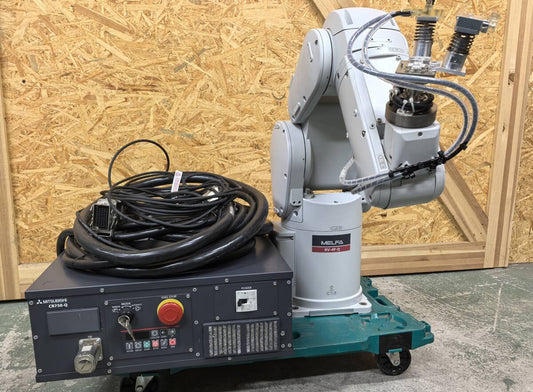 MITSUBISHI RV-4F-Q-SH03 Industrial Robot CR750-Q Controller with 2 Cables [r1195395884]