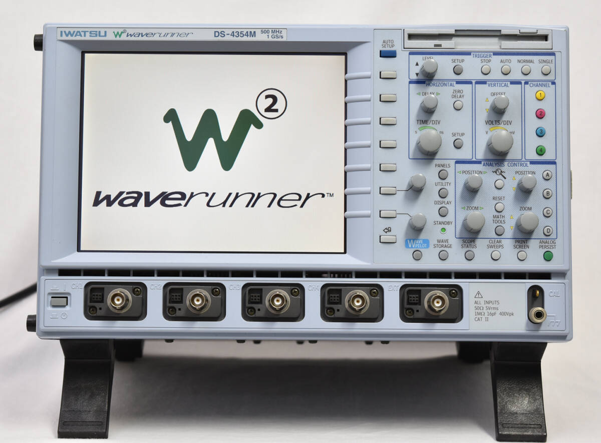 IWATSU-LeCroy DS-4354M Digital Oscilloscope 500MHz 4CH with 3 LeCroy Probes PP006 (as-is) [w1244302075]
