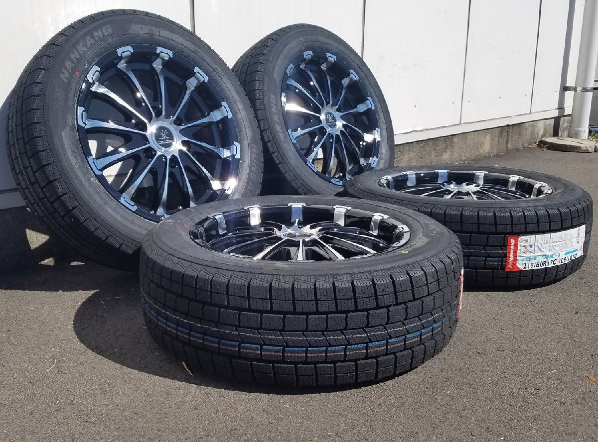 Vehicle inspection compatible 200 series Hiace Regius Ace studless tire wheel 17 inch Nankan SNC-1 215/60R17 LT [m1205485674]