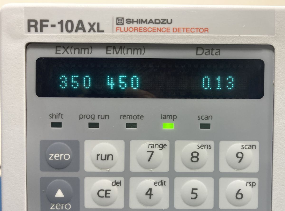 Shimadzu RF-10AXL HPLC Fluorescence Detector [x1208182164]