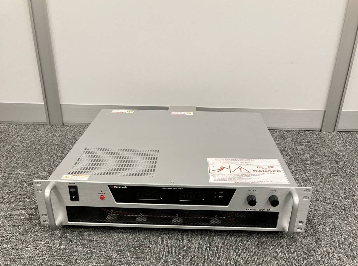 Matsusada PR500-6 Regulated DC Power Supply [j1128488289]