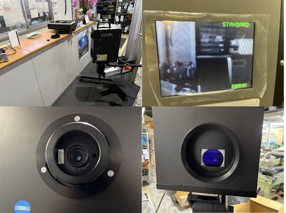 Konica Minolta VIVID9i 3D Digitizer Complete Set with Dedicated Stand and Rotary Table [p1109886925]