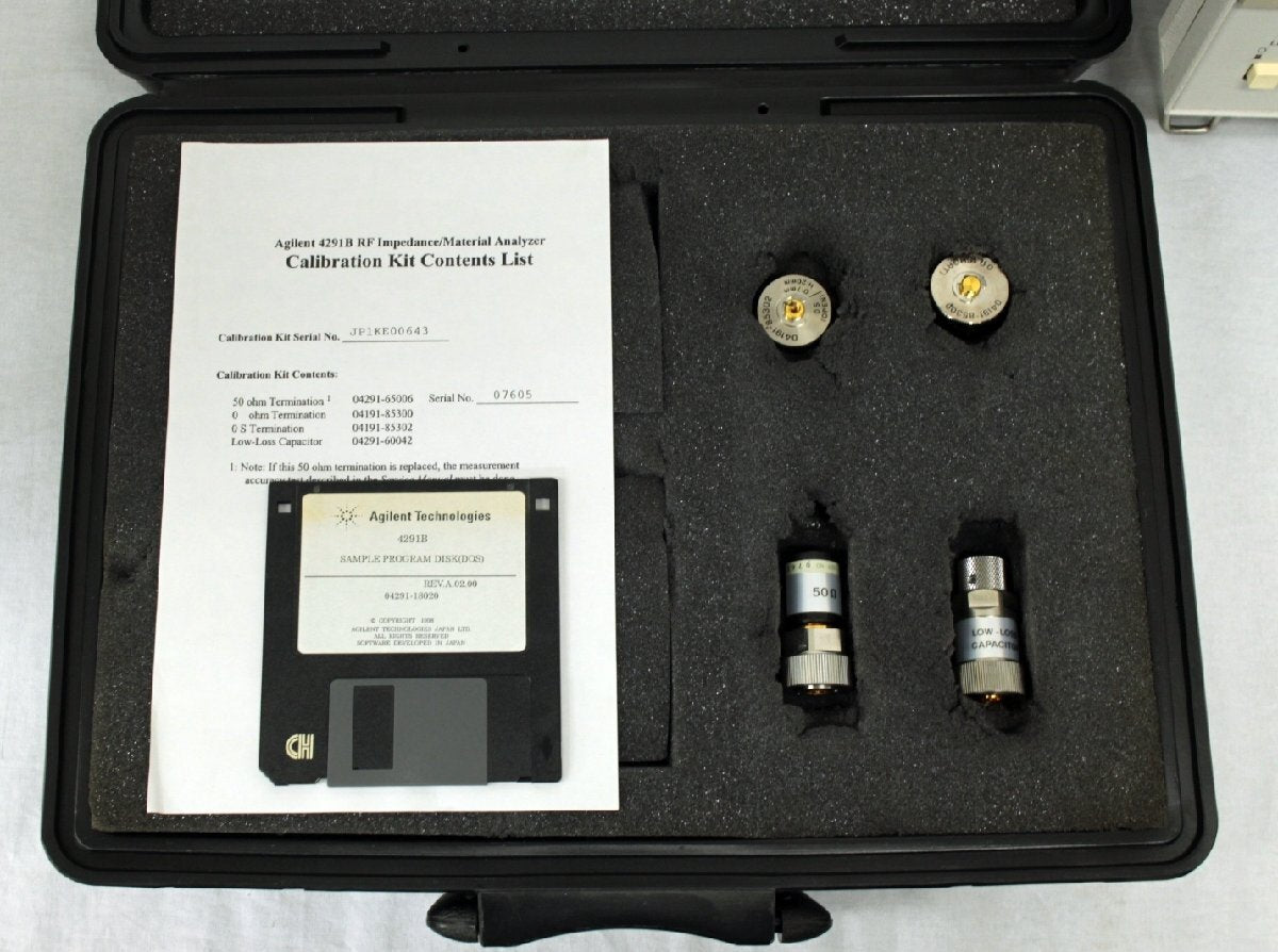 Agilent 4291B RF Impedance/Material Analyzer [t1208289908]