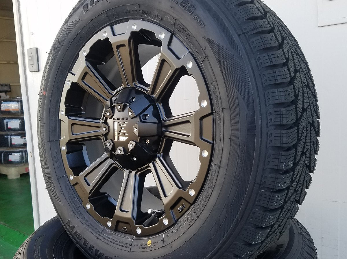 Made in 2024 Ready for Vehicle Inspection Hiace Studless Tire Wheel 16 Inch DeathRock SAILUN 215/65R16 [t1205489909]