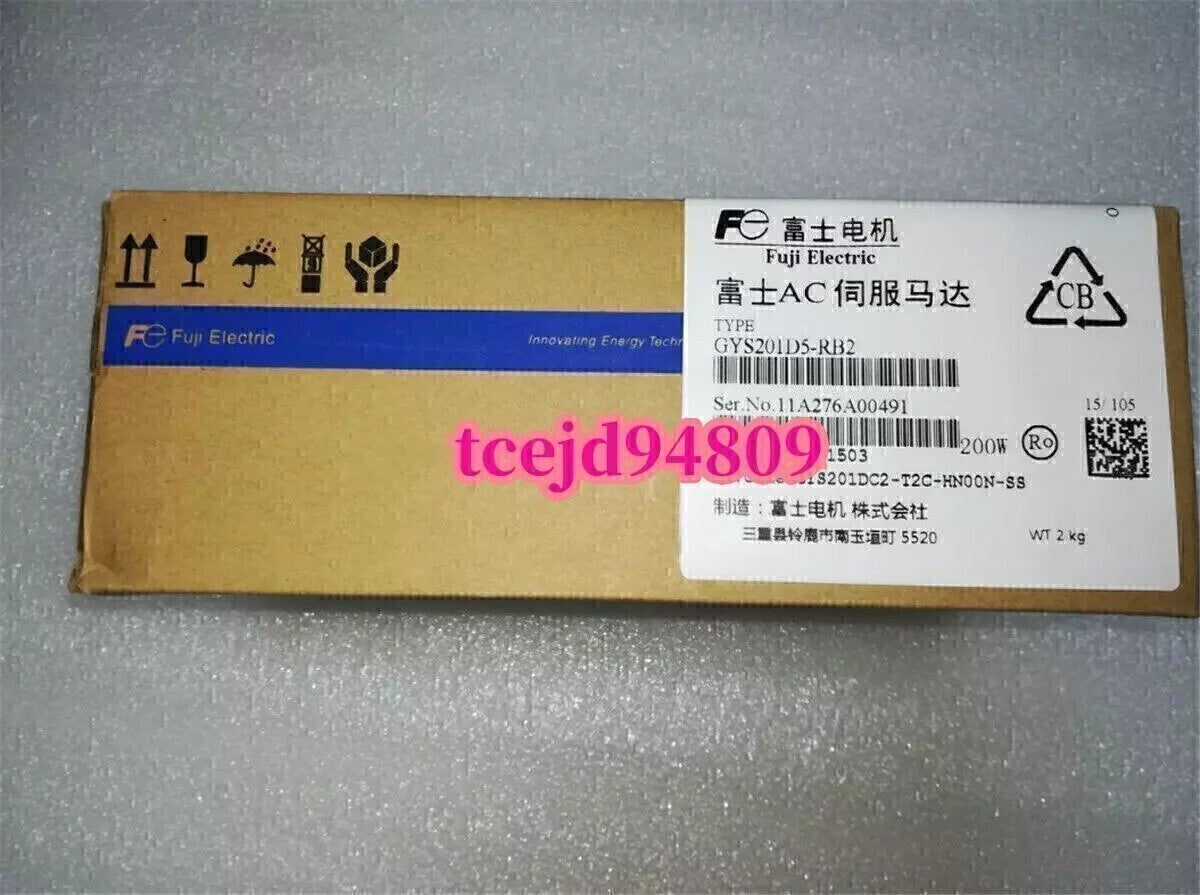 FUJI GYS201D5-RB2 Servo Motor [v1209400085]
