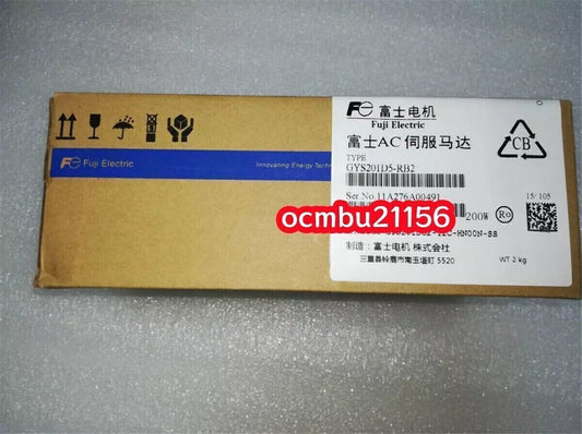 Fuji Electric GYS201D5-RB2 Servo Motor [u1213289903]
