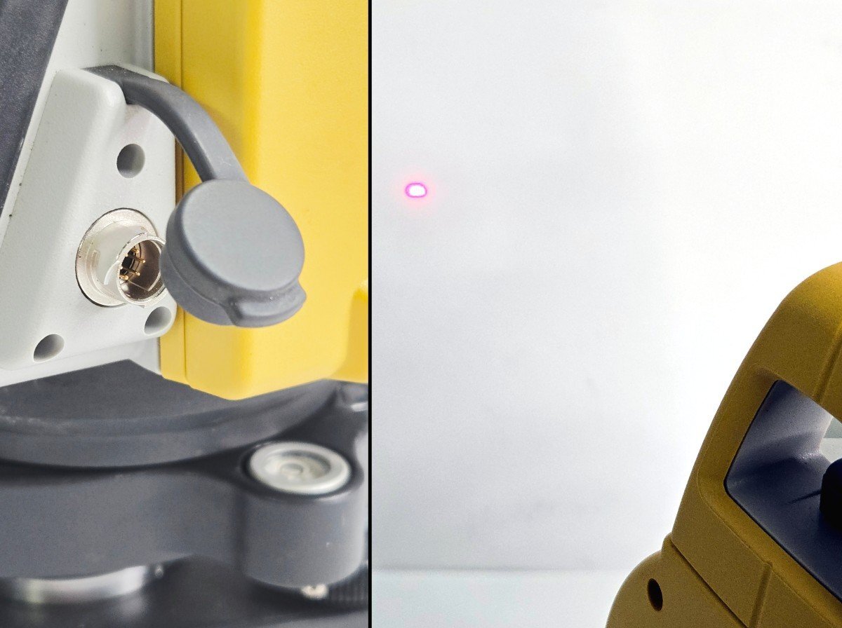 Topcon THE 2016 Total Station with Battery Charger Prism Case [j1243157131]