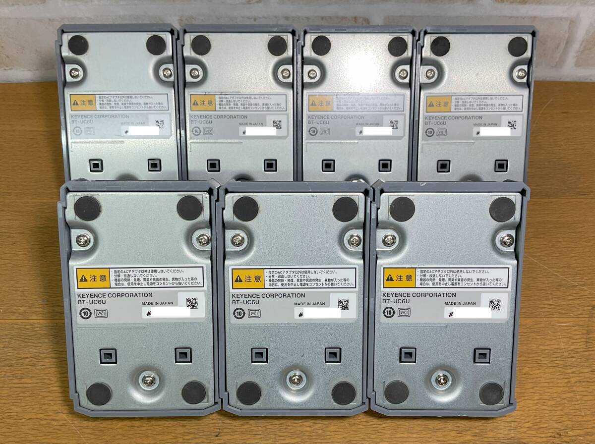 Keyence BT-600 Handheld Terminal 7 Units with Chargers [q1243278785]