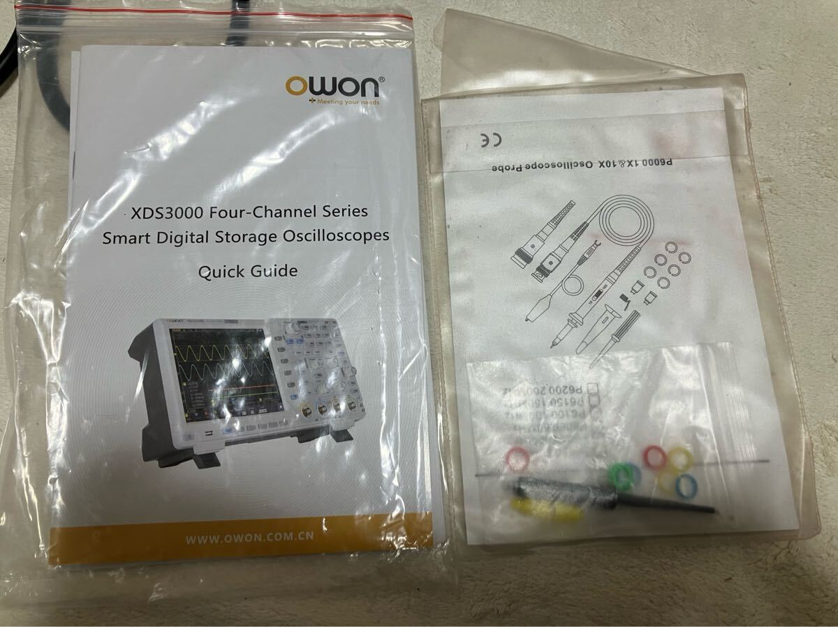 OWON XDS3064E 4-Channel Digital Oscilloscope 1Gs/s 60MHz Band [r1175441723]