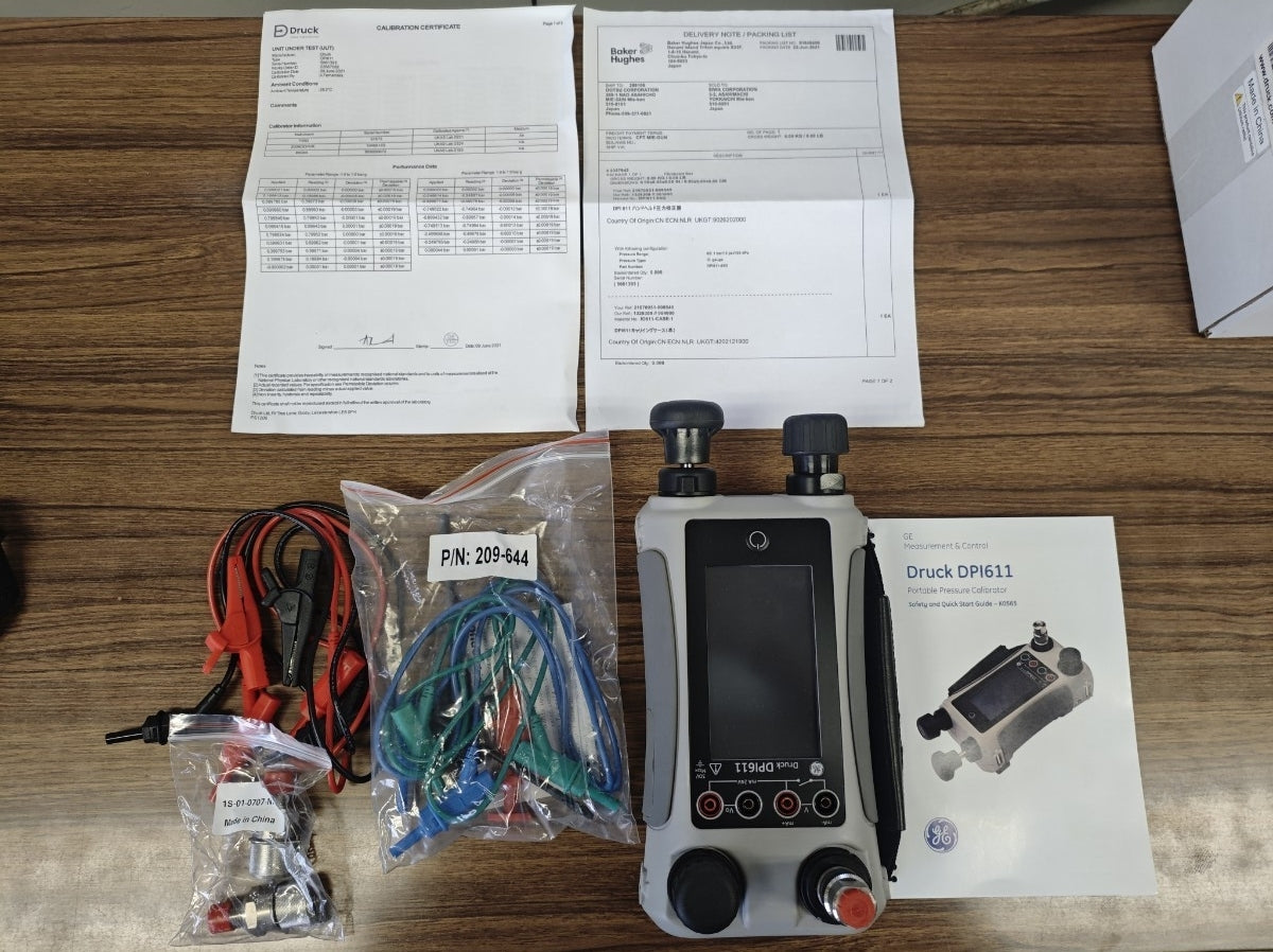 DPI611 DPI611-13G Druck Portable Pressure Calibrator Handheld Pressure Calibrator [b1216451157]