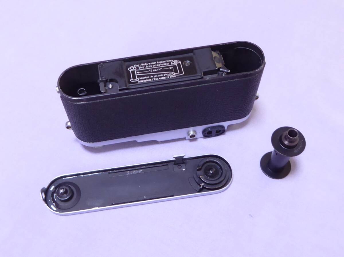 LEICA IIIf Body Camera Overhauled Shutter Curtain Half Mirror Replaced [j1219734607]