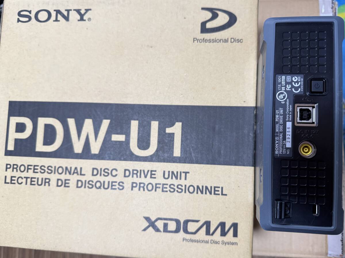 Sony PDW-U1 XDCAM Drive with 6 Operation Hours [j1221833070]