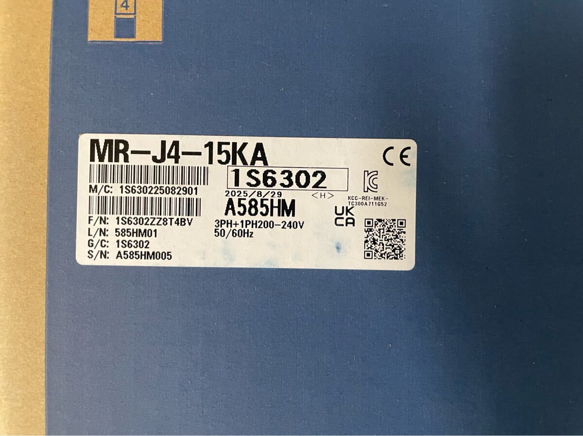 Mitsubishi Electric MR-J4-15KA Servo Amplifier 15kW with Interface (open box) [h1238164418]