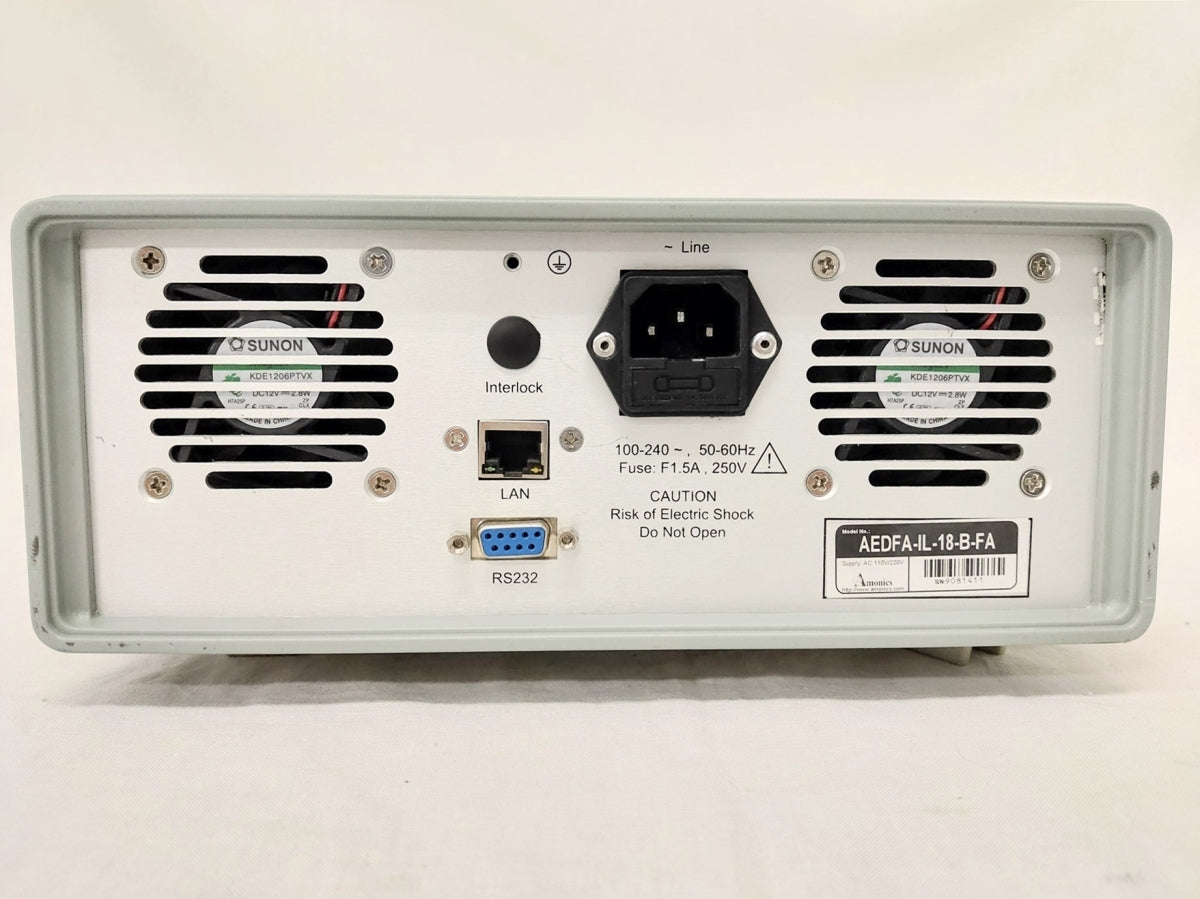 Amonics AEDFA-IL-18-B-FA EDFA Optical Amplifier [p836093139]
