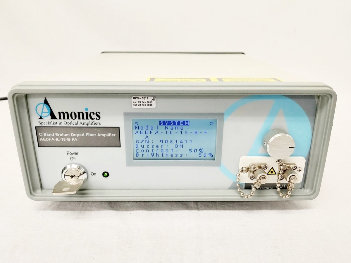 Amonics AEDFA-IL-18-B-FA EDFA Optical Amplifier [p836093139]