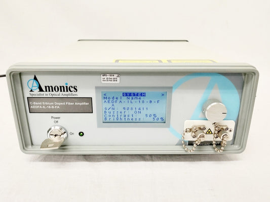 Amonics AEDFA-IL-18-B-FA EDFA Optical Amplifier [p836093139]