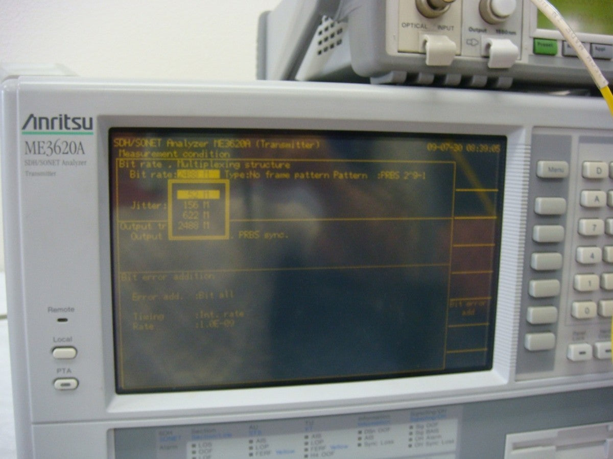 Anritsu ME3620A SDH/SONET Analyzer 2.4Gbps [p1048739591]
