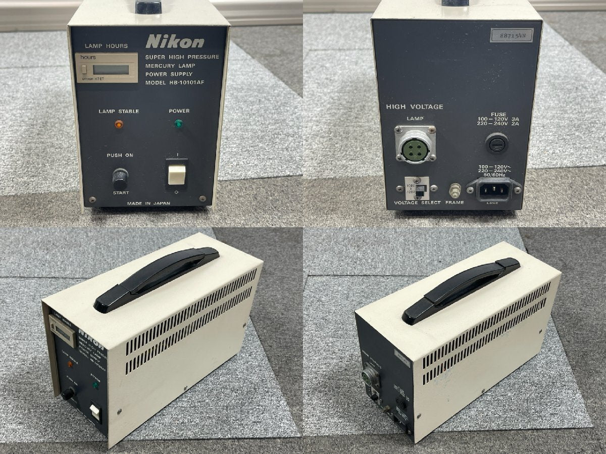 Nikon MICROPHOT Objective Lens Set of 3 Fluor 10 0.5 160/0.17 20 0.75 160/0.17 40 0.85 Microscope [v1181080496]