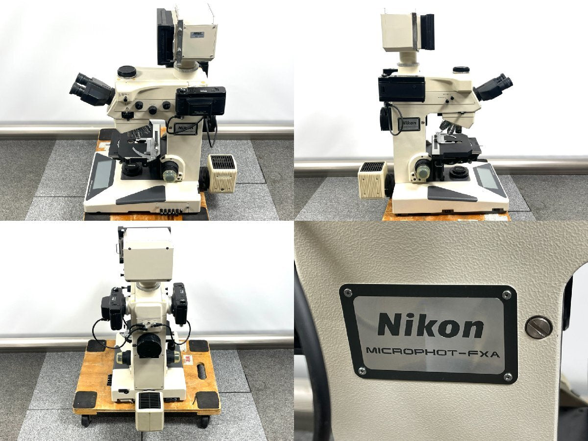 Nikon Microphot-FXA Optical Microscope with 6 PlanApo Objective Lenses [o1184789738]
