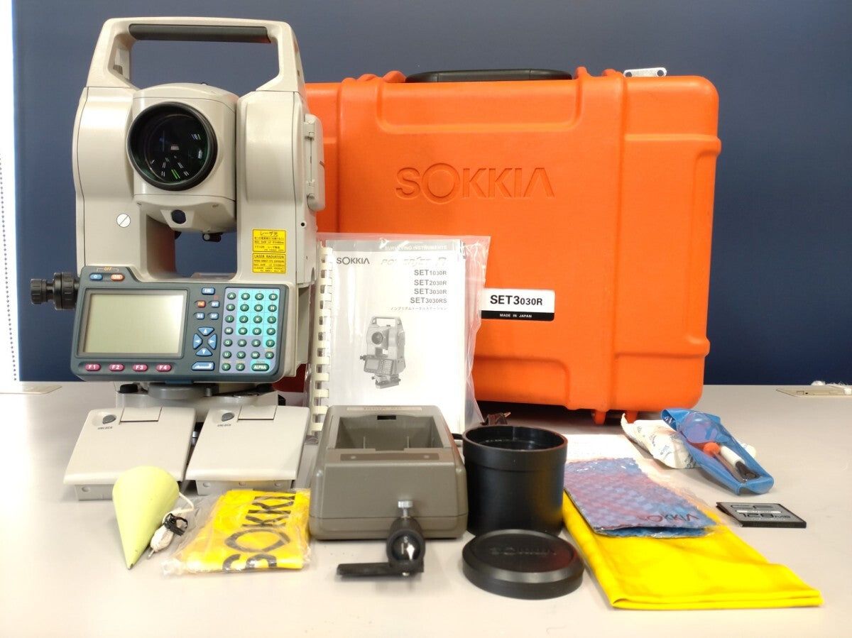Sokia SET3030R3 Total Station with Red-Tech II, Guide Light and Charger [v1196938380]