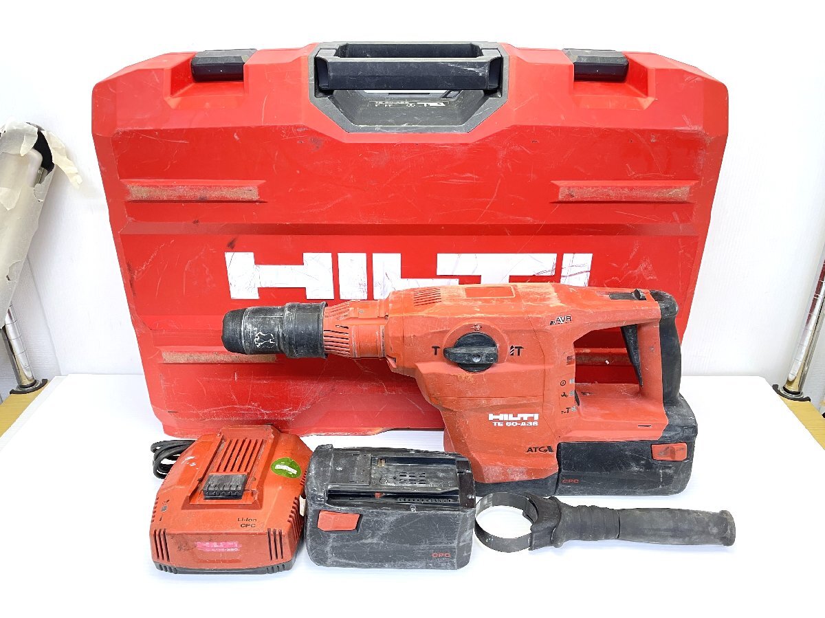HILTI TE60-A36 Rotary Hammer Drill 36V Cordless Power Tool with Case [1202652705]