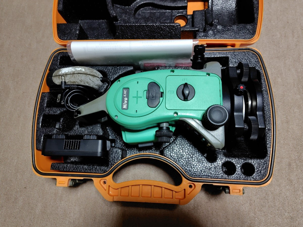 NIKON Nivo 5HC Total Station Survey Instrument USB Input Output Battery Charger [r1211672316]