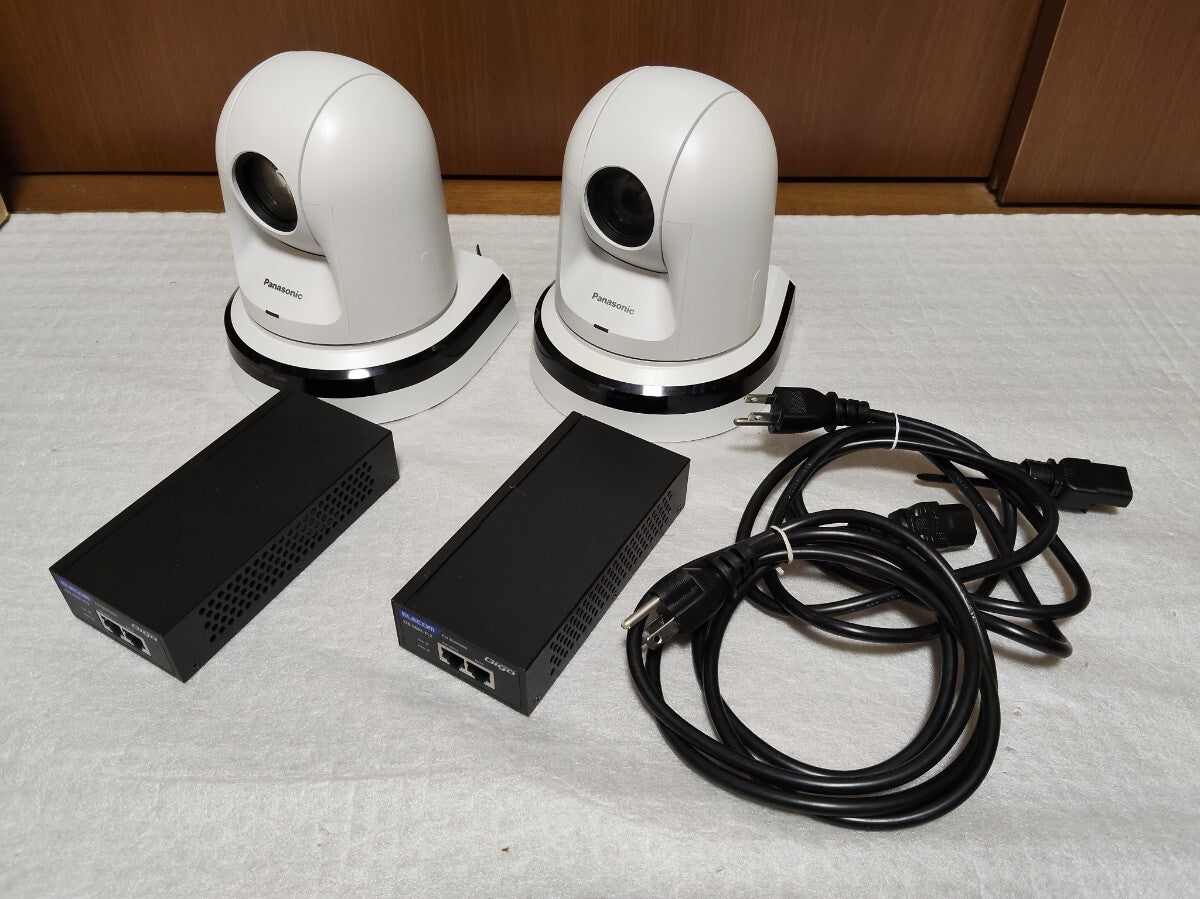 Panasonic AW-HE70SW9 AW-HE70HW9 Integrated Camera Set with PoE Injector 2 Units [n1232502434]