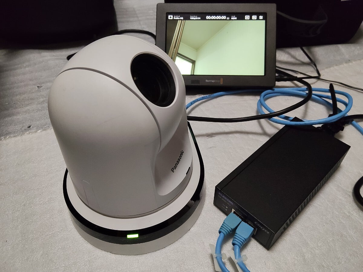 Panasonic AW-HE70SW9 AW-HE70HW9 Integrated Camera Set with PoE Injector 2 Units [n1232502434]