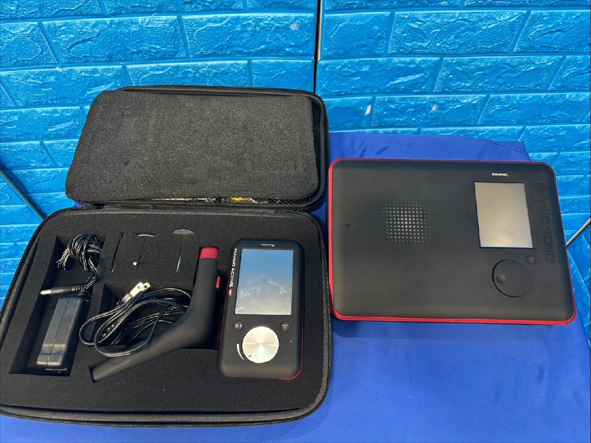 Physio Sono Ultrasound Therapy Device and Physio Active HV Electrotherapy Device [d1236364378]