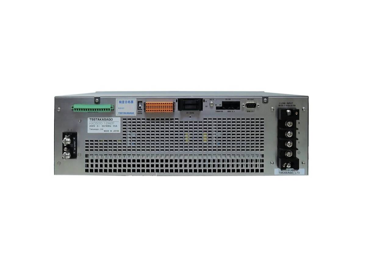 TAKASAGO HX0500-12M2F DC Power Supply 0-500V 0-12A 6kW [j1236800719]