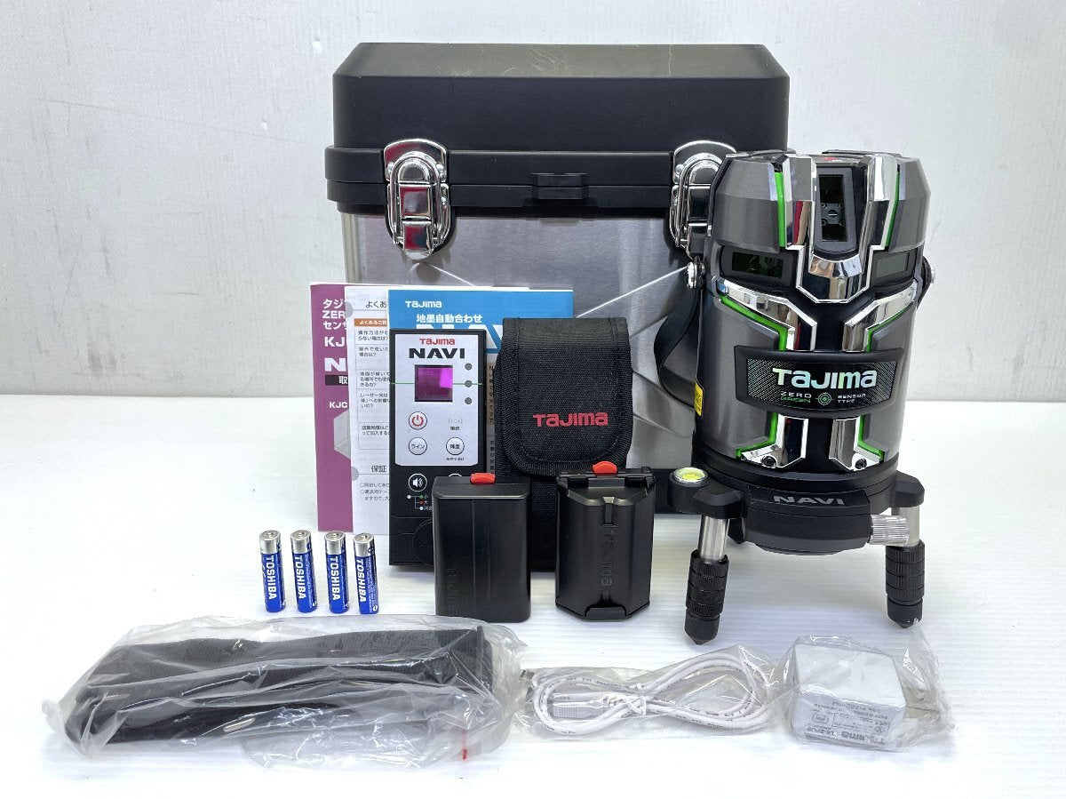 Tajima ZEROG2LSN-KJC Full Line Laser Level with Receiver [j1240290296]
