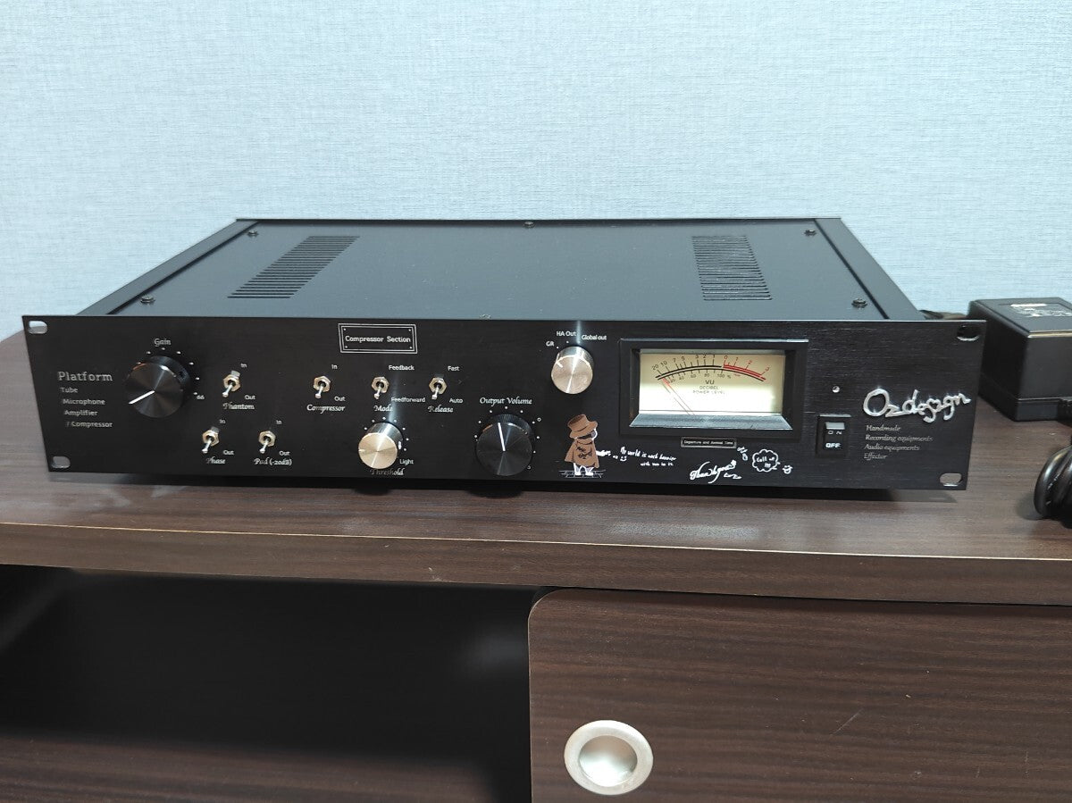 oz design Tube Microphone Amplifier Optical Compressor [c1241476271]