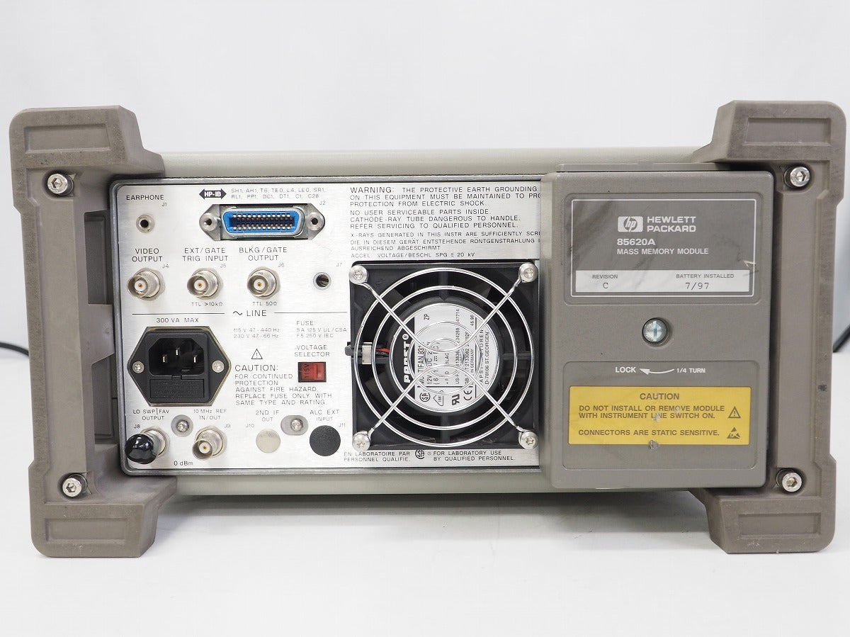 HP 8563E Spectrum Analyzer 9kHz-26.5GHz (for parts or not working) [j1244929365]