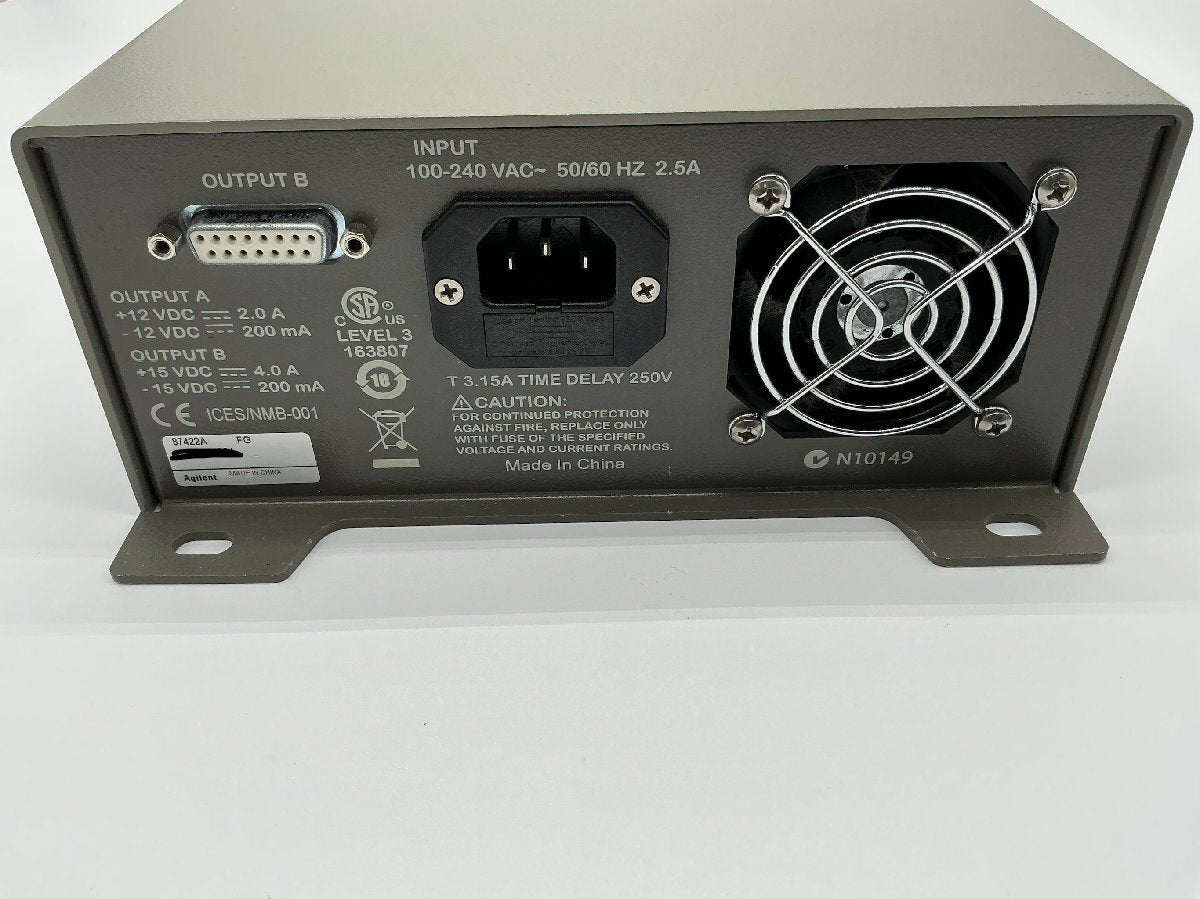 Agilent 87422A 83017A Power Supply Microwave System Amplifier [t1249885964]