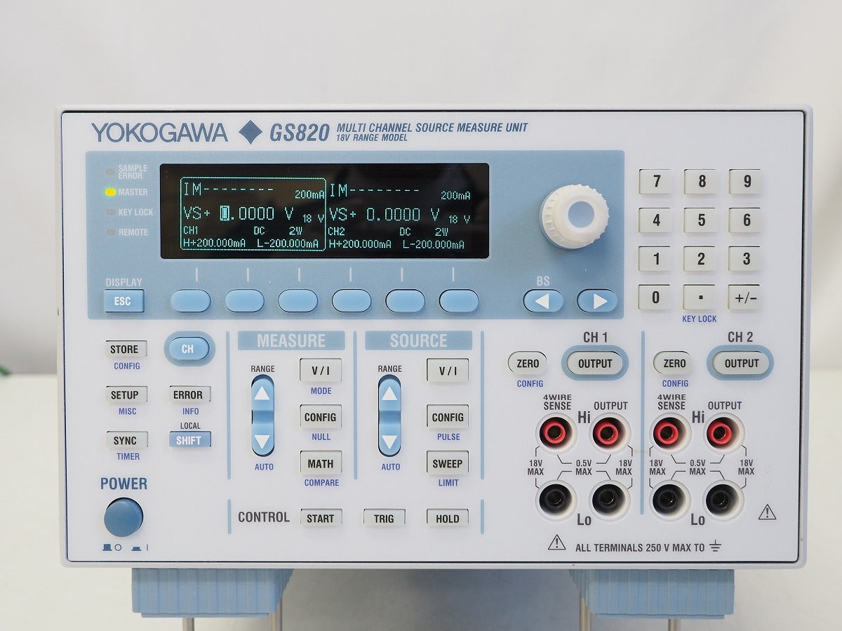 Yokogawa GS820 Multi-Channel Source Measurement Unit [s1249950724]